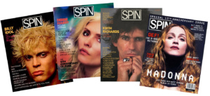 SPIN Magazine covers