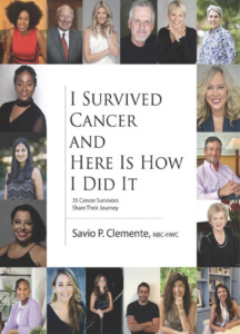 Savio P. Clemente, author of I Survived Cancer