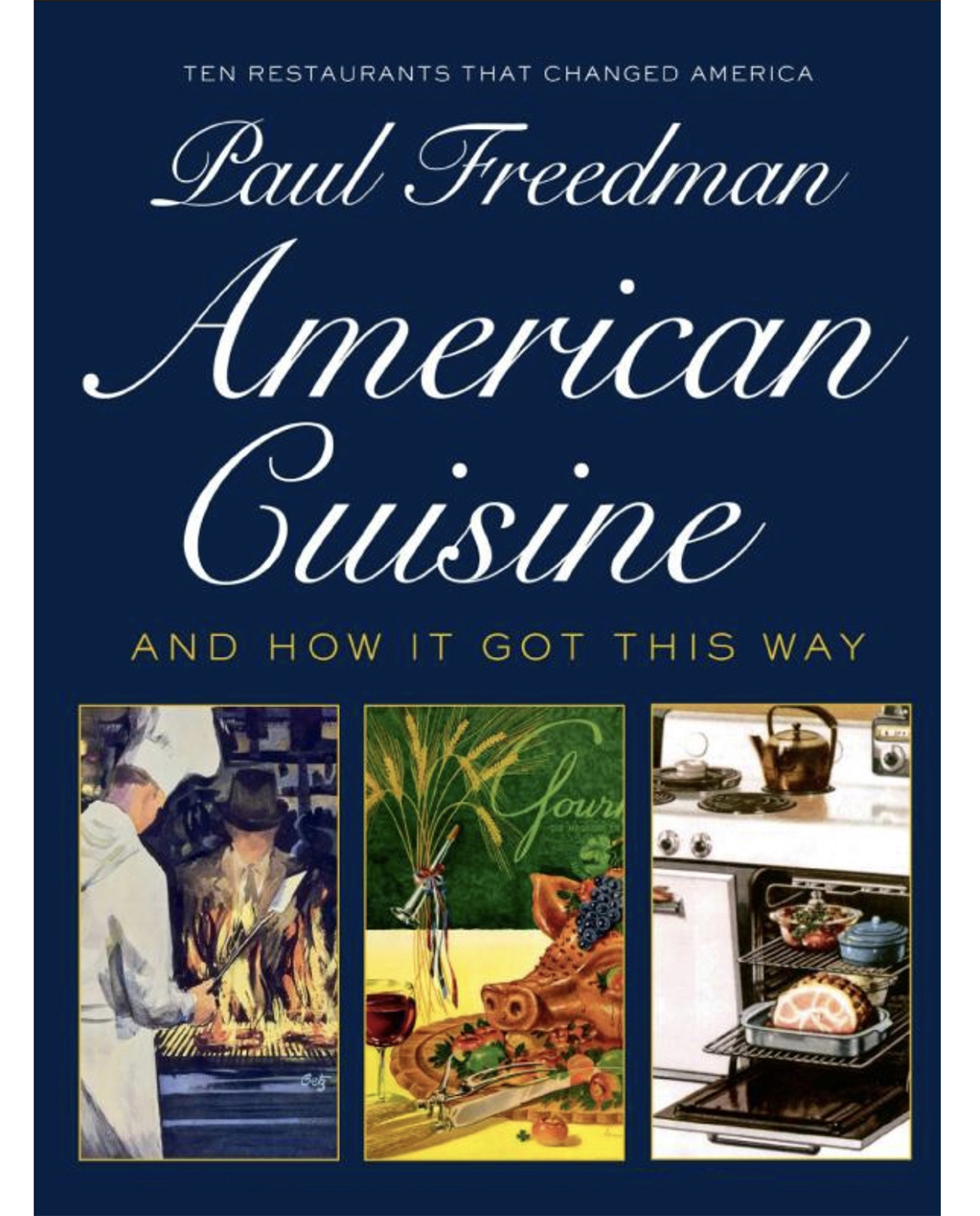 Paul Freedman, author of American Cuisine at the Milford Readers and Writers Festival