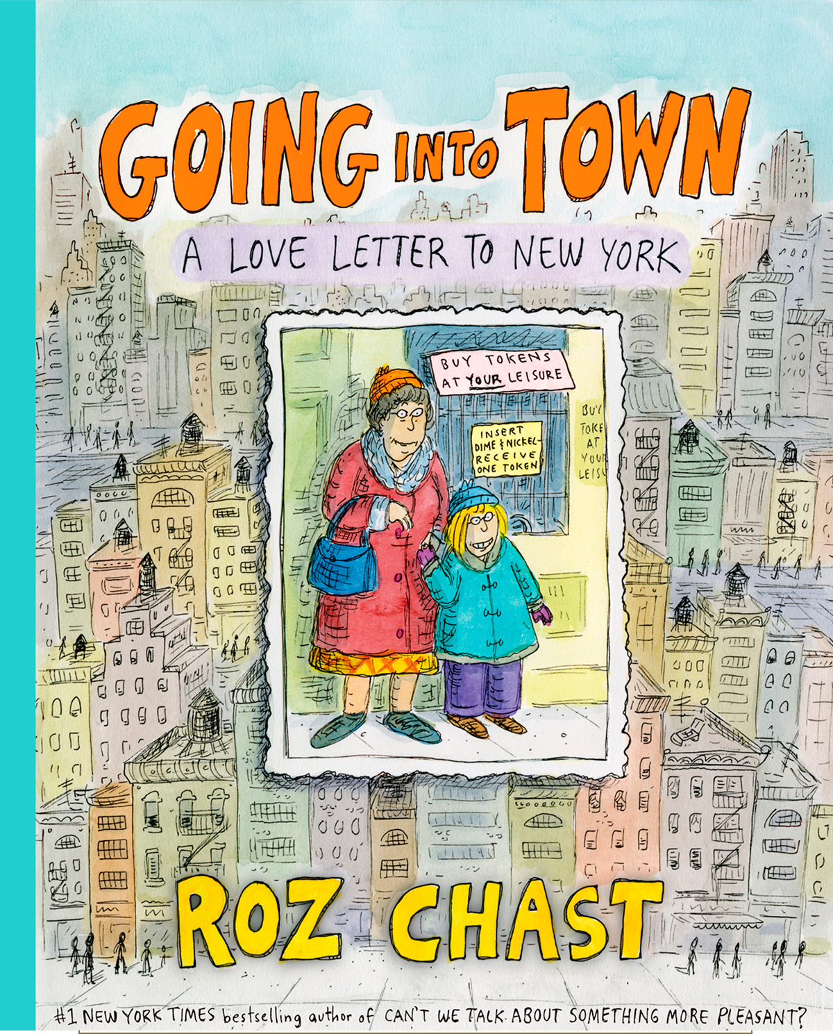 Roz Chast, New Yorker cartoonist, at the MIlford Readers and Writers Festival
