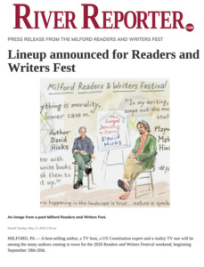 River Reporter - Milford Readers and Writers Festival Announce Lineup for fall festival